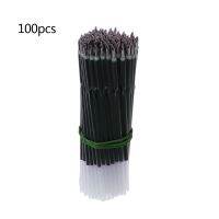 100Pcs 0.7mm Ballpoint Pen Refill Black Blue Red Stationery School Office Supply