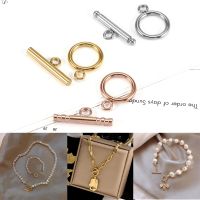 【CW】 6 Sets Gold Color Clasps Fashion Toggle Buckle Necklace Jewelry Making