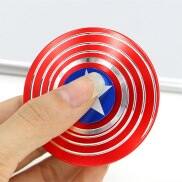 Con Quay Fidget Spinner American Captain Con Quay Ngón Tay Hình Nhện Chịu