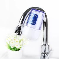 Tap water purifier kitchen faucet filter washable ceramic filter mini water filter transparent stain visible