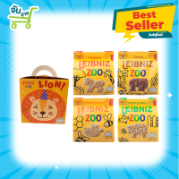 Leibniz zoo 4 แบบ Original er biscuits Cocoa Jungle Milk&amp;Honey Spelt&amp;Oats 100 กรัม Bahlsen