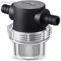 Water Pump Strainer3/8 Inch Hose Barb In-Line Strainer Twist-On Pipe Sprayer Filter For Water Pump 12V DC 80PSI Camper