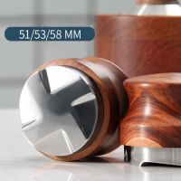 [perfeclan5] Coffee Tamper and Distributor,Stainless Steel Espresso Coffee Leveler,Fits for Breville Portafilter,Professional Adjustable Depth Espresso Hand Tamper