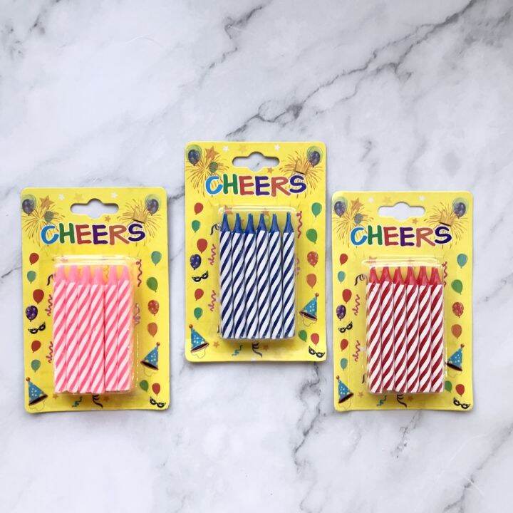 Cheers Large Birthday Candles Lazada PH