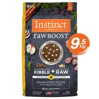 ลดล้างสต๊อค Instinct อินสติงต์ Raw Boost Chicken อาหารสำหรับสุนัข สูตรไก่ ขนาด 9.5kg