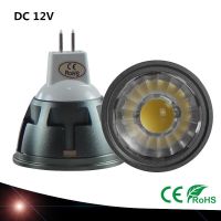 【❉HOT SALE❉】 aojia6891 หลอดไฟสปอตไลท์ไฟ Led Mr16 3W 5W 7W 12V Dc หรี่แสงได้สีขาวธรรมชาติสีขาว4000K อบอุ่นสีขาว3000K โคมไฟสปอตไลท์แบบแกนกลมประหยัดพลังงาน