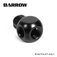 【▼Hot Sales▼】 bvqqqcp อุปกรณ์ระบายความร้อนด้วยน้ำ Barrow Tx4t-A01 G1/4 Quot; ตัวขยาย X4หมุน4ทางอะแดปเตอร์ลูกบาศก์ที่นั่งอุปกรณ์คอมพิวเตอร์ระบายความร้อนด้วยน้ำ