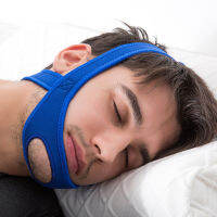 【2023】ใหม่ Neoprene Anti Snore หยุดกรนสายรัดคางเข็มขัด Anti Apnea Jaw Solution Sleep Support Apnea Belt ปรับ Sleep Care เครื่องมือ