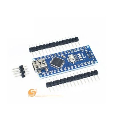 【♘COD Free Cas♘】 fuchijin77 สำหรับ Arduino ตัวควบคุม V3.0นาโน Atmega328p สาย Usb Ch340 Atmega328