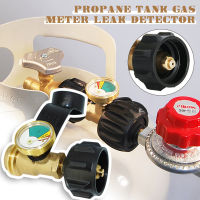 Pressure Gauge Gas Cylinder Adapter Propane Tank Gas Pressure Gauge Leak Detector-universal Propane Canister Gas Pressure Gauge