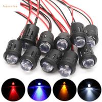 JERUSAL 5ชิ้นสว่างพิเศษสำหรับสายเคเบิ้ล DIY เตรียมหลอดไฟ LED แบบมีสาย12V ไว้ล่วงหน้าไดโอดเปล่งแสงหลอดไฟ Led โคมไฟ LED