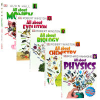 DK five volumes of Popular Science Encyclopedia of physical chemistry and biological evolution all about physics / Chemistry / Biology / evolution