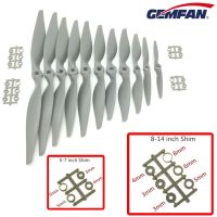 Gemfan APC ใบพัดไนลอน5X5/6X4/7X5/8X4/8X6/9X6/10X5/10X7/11X5.5/12X6/13X6.5/14X7/16X8/17X10อุปกรณ์ประกอบฉากสำหรับเครื่องบินรุ่น RC