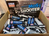 Liqui Moly Oil Additive MoS2 Shooter สารเคลือบและหล่อลื่นเครื่องยนต์ LIQUI MOLY MOTORBIKE MoS2 SHOOTER