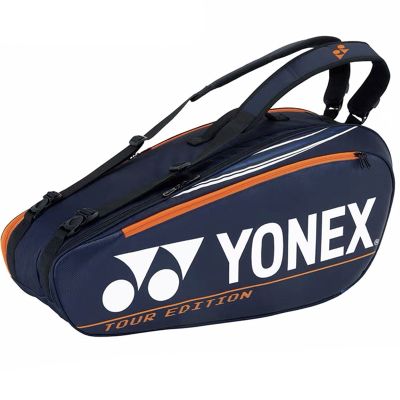 Professional YONEX Pro Series Tennis Bag Tour Edition Sports Backpack For 6 Tennis Rackets With Shoes Compartment For Men Match