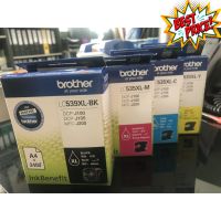 Brother LC 539 XL BK +535XL  C M Y  ชุด 4 สี (BK,C,M,Y) For Brother DCP-J100 / DCP-J105 / MFC-J200 #หมึกเครื่องปริ้น hp #หมึกปริ้น   #หมึกสี   #หมึกปริ้นเตอร์  #ตลับหมึก