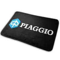 Piaggio Flag Biker Scooter Moped Rug Carpet Entrance Door Mat Modern Home Decoration Living Room Home Hallway Carpet Jute Carpet