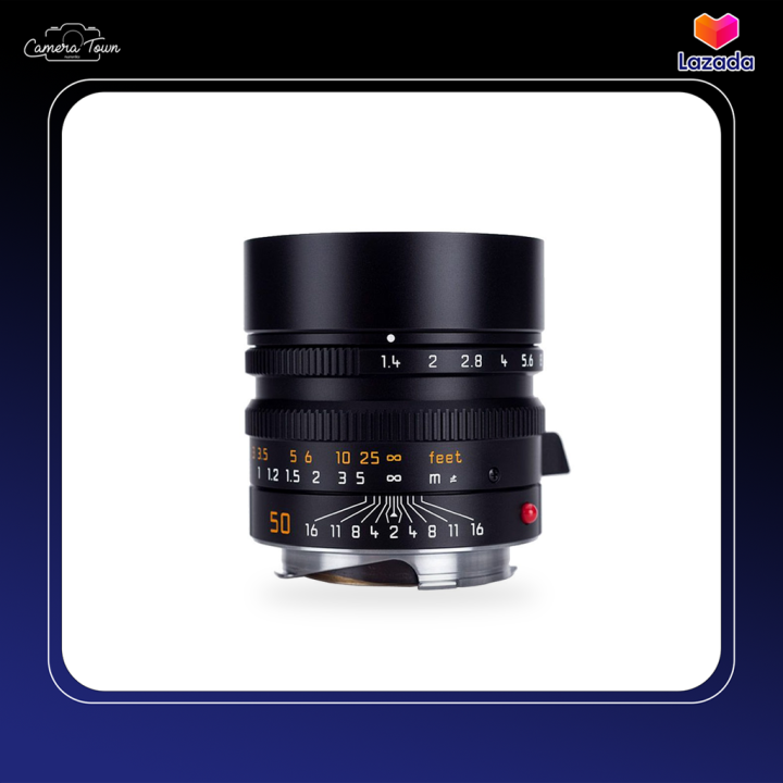 เลนส์ไลก้า-leica-summilux-m-50mm-f-1-4-asph-black-chrome-finish-สินค้าประกันศูนย์-2-ปี