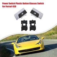 Car Right&amp;Left Power Switch Plastic Button Glasses Switch Replacement Accessories for Ferrari 458 247885 247883