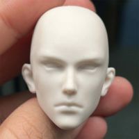 16 Scale หนุ่มหล่อ Kylin Zhang Unpainted Head รุ่น Sculpt สำหรับ12Figures DIY Accessories