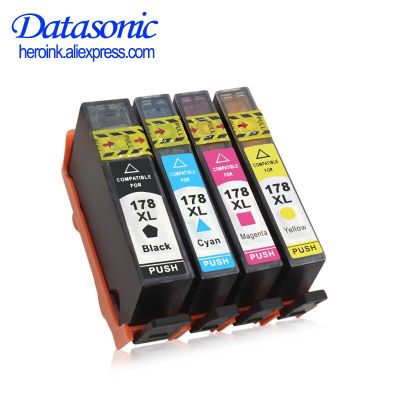 Datasonic Compatible Ink Cartridge For HP 178 178XL For HP B109 B110 B210 C309 C310 C410 D5463 D5460 D5468 Printers For HP178