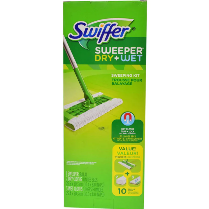 Swiffer Sweeper Dry + Wet Sweeping Kit 30942 | Lazada PH