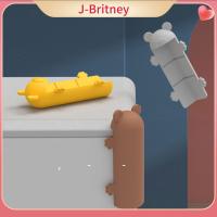 J-BRITNEY ซิลิโคนสำหรับเด็กทารกแถบกันการชนสามารถตัดได้เพื่อความปลอดภัยของเด็กตัวป้องกันมุมโต๊ะป้องกันมุมยางกันมุมปลอดภัย