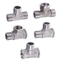 Toilet Diverter Adapter Valve Copper T Adapter for Bath Bidet Sprayer Shower Fitting Copper Three-way Water Pipe Union