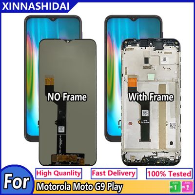 6.5 ต้นฉบับสำหรับ Motorola Moto G9 Play XT2083หน้าจอ LCD สำหรับ Moto E7 Plus XT2081หน้าจอสัมผัส LCD ประกอบ Digitizer