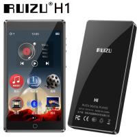 RUIZU เครื่องเล่น MP4ใน H1แตะหน้าจอเต็ม4.0นิ้วพร้อมบลูทูธ5.0วิทยุ FM บันทึก E-Book เครื่องเล่นเพลงวิดีโอลำโพงในตัว