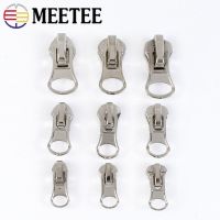 10/20Pcs 3# 5# 8# Zipper Slider for Metal Nylon Resin Zip Auto Lock Zippers Puller Clothing Zips Repair Kit Sewing Accessories Door Hardware Locks Fab