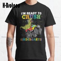 Ready To Explore Kindergarten Classic T-Shirt Summer Shirts Outdoor Simple Vintag Casual T Shirts Xs-5Xl Custom Gift