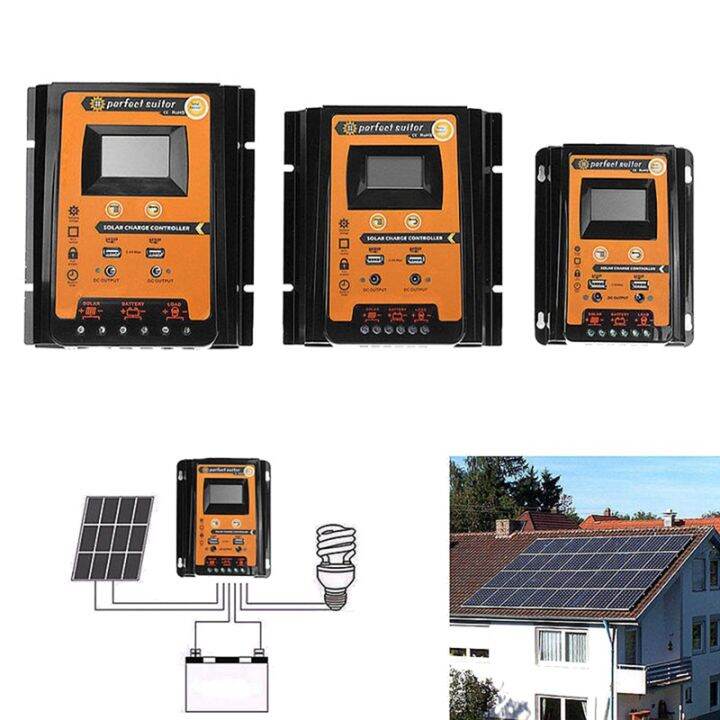 30a-mppt-pwm-solar-charge-controller-12v-24v-solar-panel-battery-regulator-dual-usb-port-lcd-display