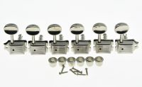 KAISH Vintage Guitar Tuning Keys Guitar Tuners Machine Heads Nickel fits ST TL