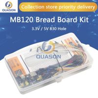 3.3V/5V MB102 Breadboard power module MB-102 830 points Solderless Prototype Bread board kit 65 Flexible jumper wires