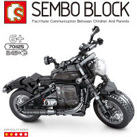 บล็อกตัวต่อมอเตอร์ไซค์ พร้อมฐาน SEMBO BLOCK 701125 จำนวน 245 ชิ้น