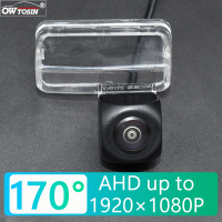 170องศา AHD 1920x1080P Fisheye กล้องที่จอดรถด้านหลังสำหรับ Citroen C3C3 Picasso MK1 berlingo MK1 MKK 2 C4 Picasso Peugeot 207