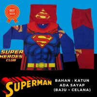 ชุดเครื่องแต่งกาย Superhero Superman II สําหรับเด็ก