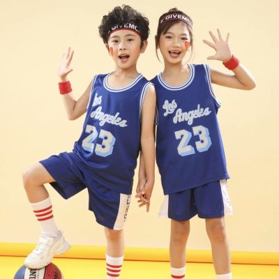 Retro Lakers James Kobe Jersey Set Kids Basketball Apparels