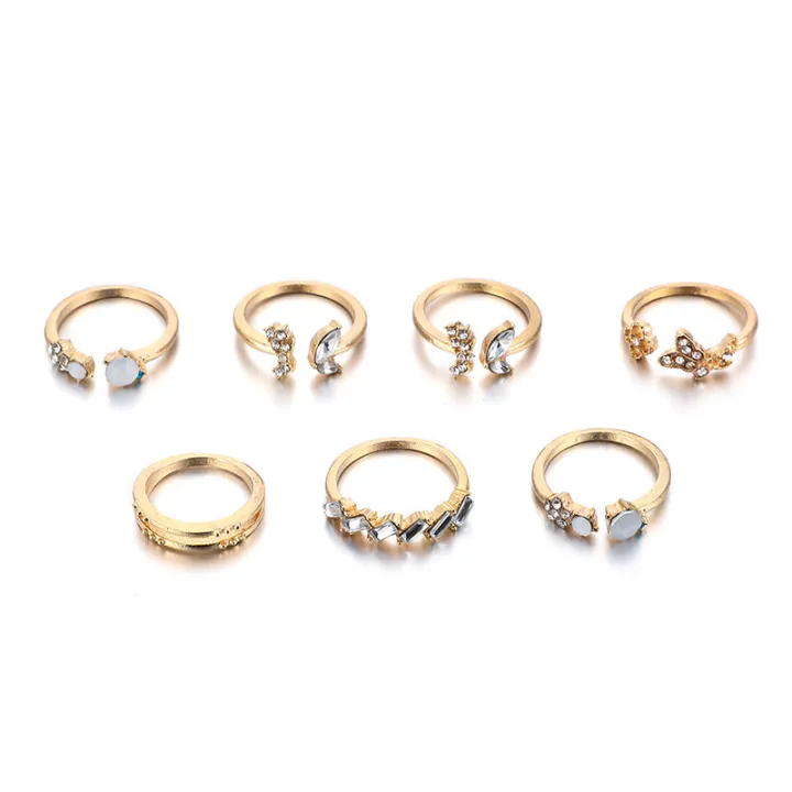vintage-crystal-wedding-ring-womens-vintage-diamond-set-crystal-butterfly-flower-ring-vintage-wedding-ring-set-womens-diamond-ring-set