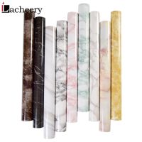 PVC Waterproof Marble Wallpaper Self Adhesive Wood Grain Vinyl Contact Paper Living Room Desktop Wardrobe Home Decorative Film