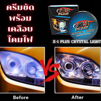 ครีมขัดคราบโคมไฟพร้อมเคลือบขจัดคราบเหลือง และรอยขีดข่วน  CLEAN CLEAR PROTECT 3 IN 1 Car for you