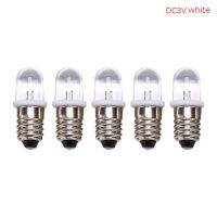 5ชิ้น/เซ็ตหลอดไฟ Led E10 Dc 3V 4.5V หลอดไฟไฟให้สัญญาณไฟฉายแบบใสไฟต่ำไม่ให้แสงสว่างในพื้นที่กว้าง