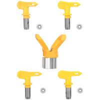 5-Piece Airless Paint Sprayer Tip Guard Nozzle Seat Replacement for Airless Spray Paint Tip Nozzle(213 311 415 515)