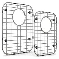 2 Pcs Sink Protectors Hand-Washing Basin Mesh Sheet for Kitchen Stainless Steel Sink Grid for Bottom of Sink Bottom Grid Drainage Rack for Dishware