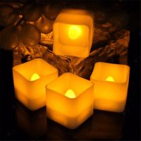 Pack Of 6 Or 12 Pieces Flameless Candles Battery Operated,Electronic Wedding Candles,Realistic Birthday Candles For Home Dec