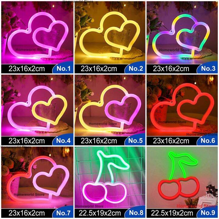 hua-lin-sign-strip-new-189-styles-wall-lamp-nightlight-love-figure-room-xmas