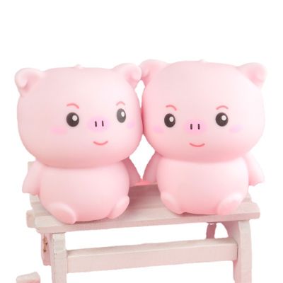 cartoon pig piggy pinch toy decompression Venting toy pressure-relief toy prank