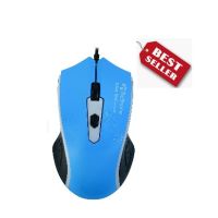 Mcshore เม้าส์ Optical Mouse OM190B สีน้ำเงิน