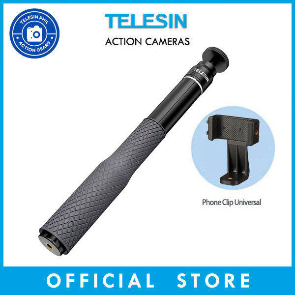 TELESIN Marine Stick Waterproof Extendable Aluminum RustProof Monopod
